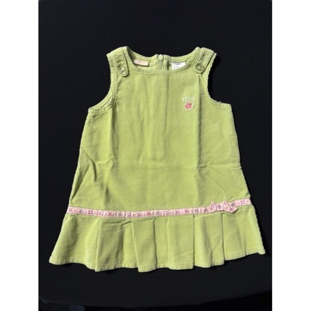 Izod baby corduroy jumper pastel green size 18 months